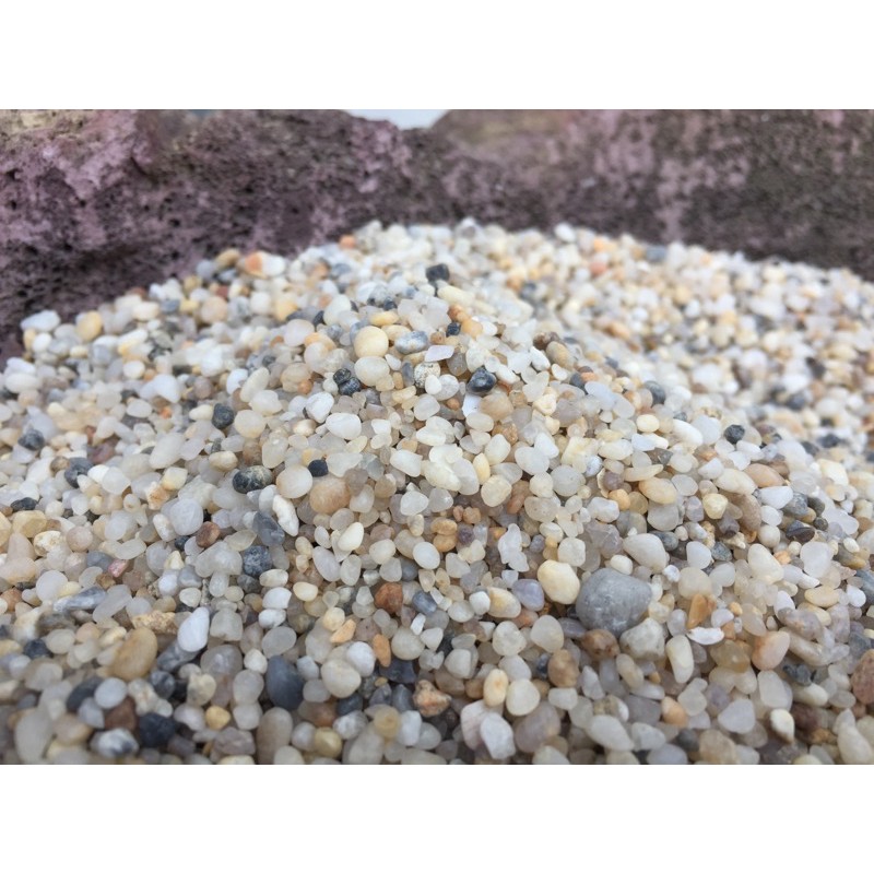 小石頭大世界🌏 天然三采石7厘細沙  居家玩沙 微景觀 水族箱 底砂 抿石