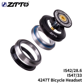 Ztto 耳機 4247t 自行車軸承 42mm 47mm 1 1/8"-1 1/4" 1.25 英寸 33mm 錐形管