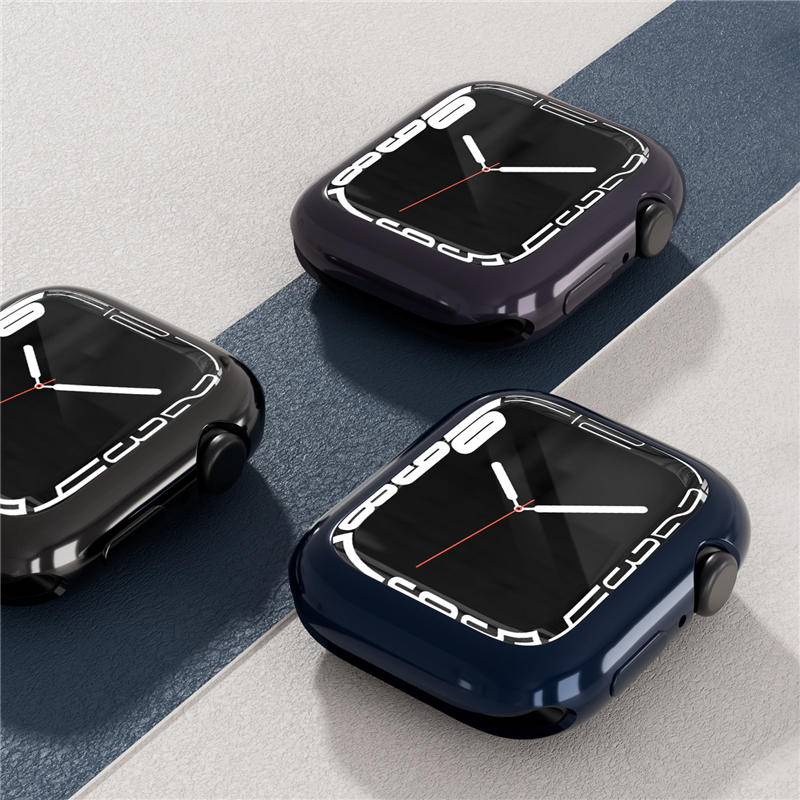 TPU全包保護殼 適用蘋果手錶 Apple Watch 7代手錶錶殼 41mm 45mm 手錶錶殼