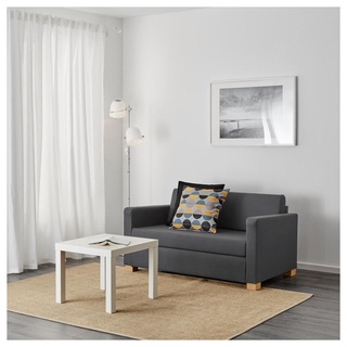 絕版品/北歐工業LOFT風格經典IKEA宜家SOLSTA雙人座沙發床/深灰/137x79x72/二手八成新/特$4500
