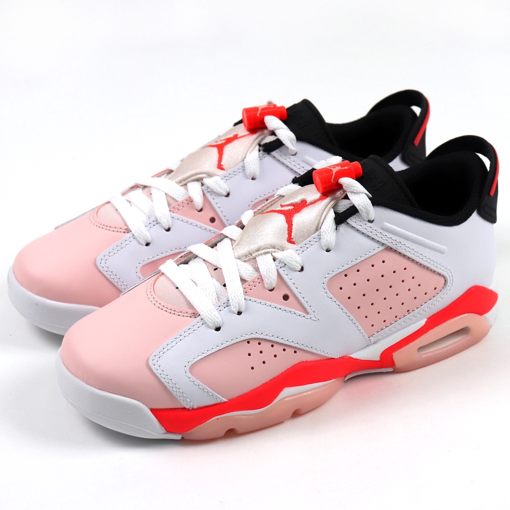 [歐鉉]NIKE AIR JORDAN 6 RETRO LOW GS 白粉 AJ6 大童鞋 女鞋 768878-102