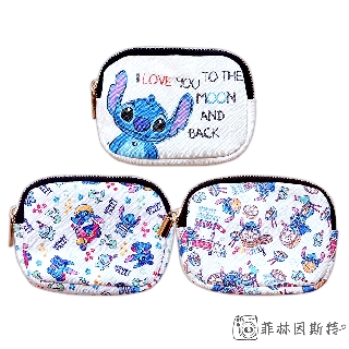 Disney 迪士尼 【 史迪奇系列 大皮質鑰匙包 】 正版授權 Stitch 星際寶貝 零錢包 鑰匙包 菲林因斯特