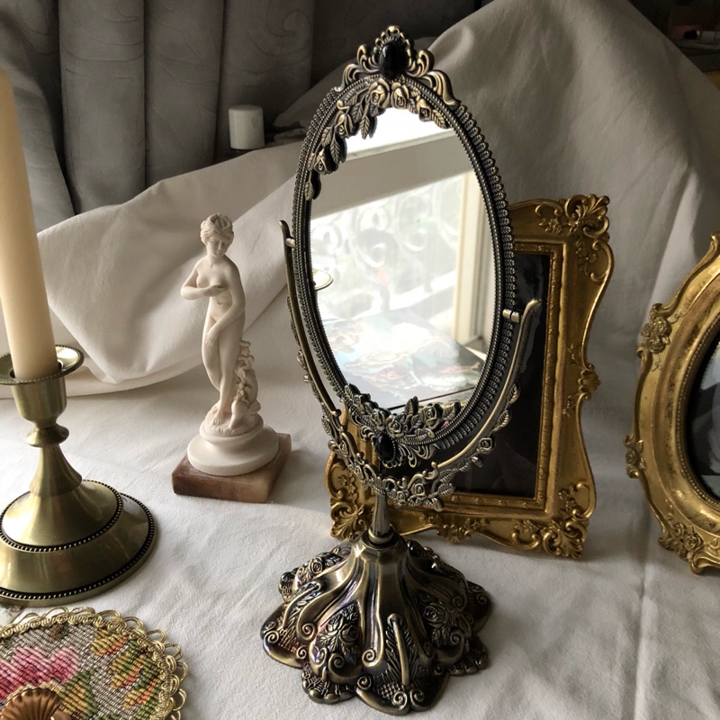⚜️Antico⚜️巴洛克公主的宮廷風鏡子