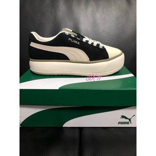 SIX PUMA Suede Mayu Infuse Wn’s 休閒鞋 厚底鞋 黑 382550-02 奶茶色 01