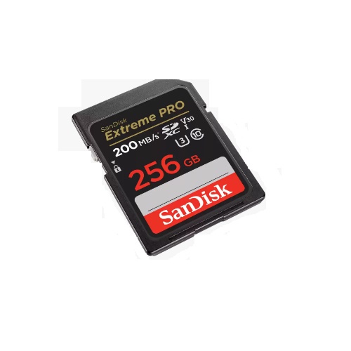 SanDisk Extreme PRO SDHC and SDXC UHS-I 記憶卡256GB(RM558)