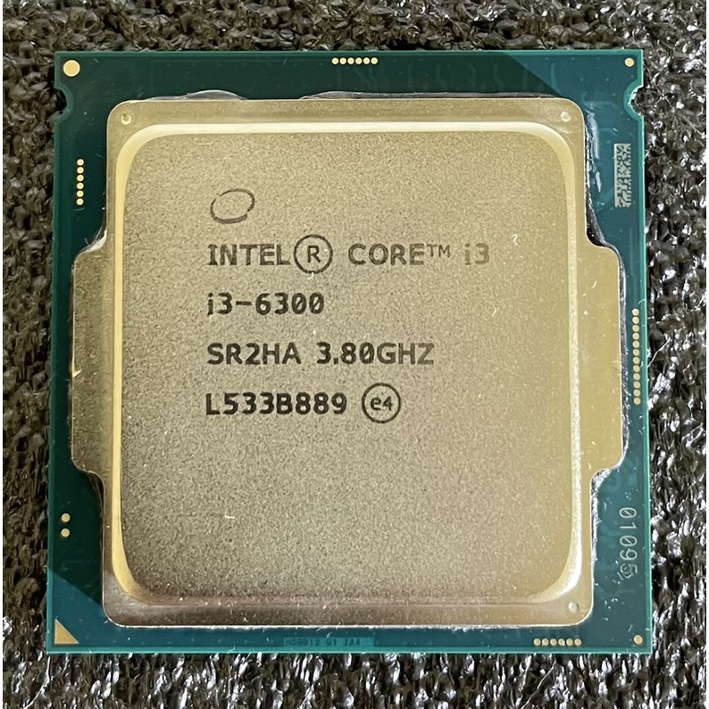 [二手] intel CPU 中央處理器、i5-6600、i3-6300