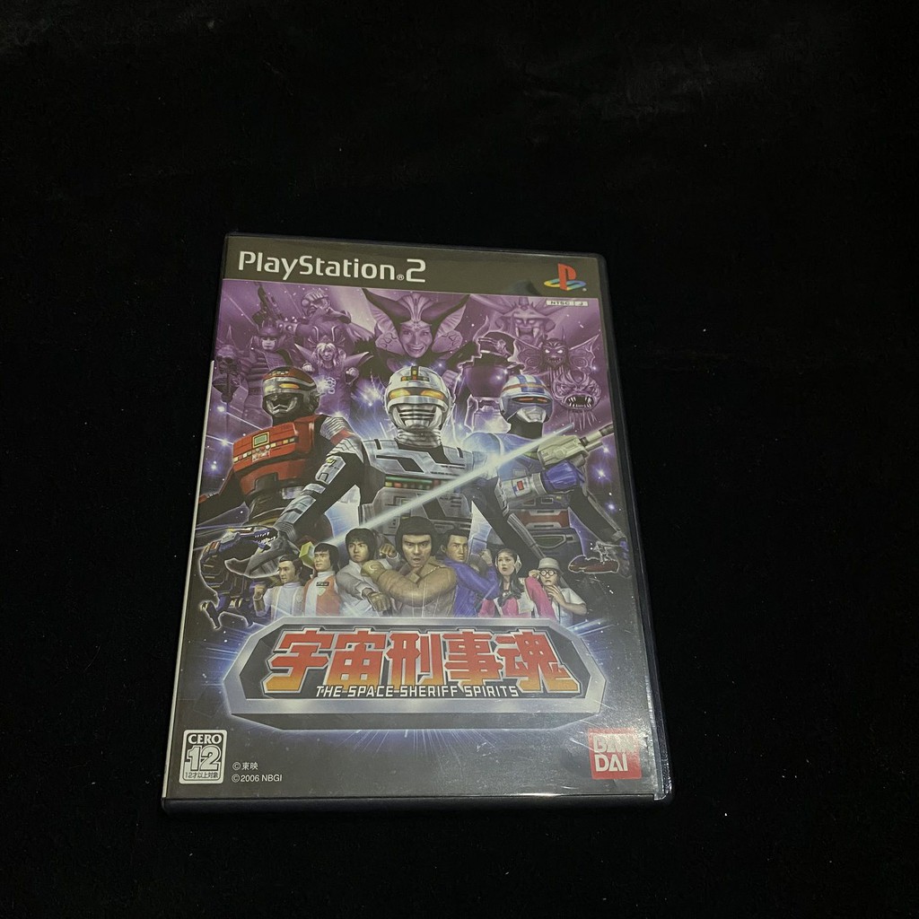 二手ps2 宇宙刑事魂 純日版 蝦皮購物