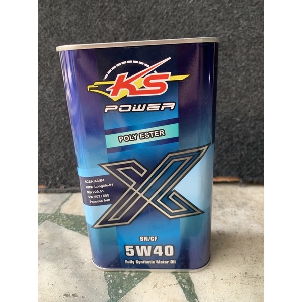 桃園吉輪_汽車機油_KS Power_5w40