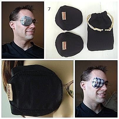 台灣製 Altinway 成人單眼罩『兩個裝』戴在眼鏡片上 幫助術後眼睛調養 遮光防塵 練習射靶遮眼 L305 弱視眼罩
