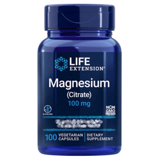 Life Extension檸檬酸鎂Magnesium Citrate 100毫克 100粒 代購服務