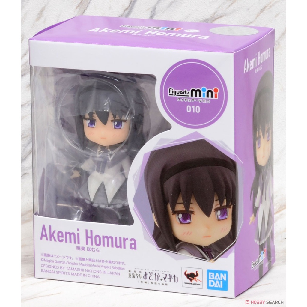 (正版) 萬代 Figuarts mini 010 魔法少女小圓 曉美焰 Q版可動公仔 / BANDAI 盒裝 現貨