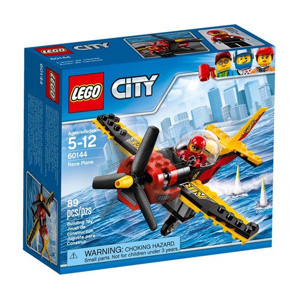 【積木樂園】 樂高 LEGO 60144 CITY系列 競賽飛機