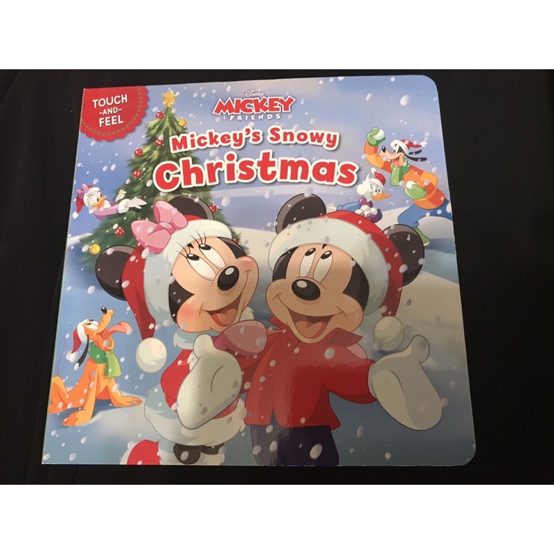 羊耳朵書店*聖誕大展/米奇的冰雪聖誕摸摸書Mickey &amp; Friends Mickey’s Snowy Christmas