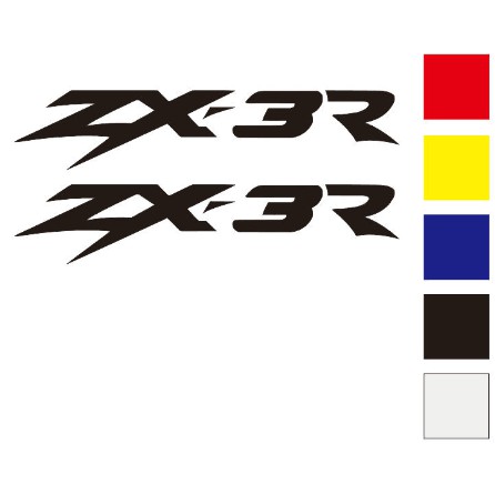 專業機車改裝 KAWASAKI 川崎 忍者300 ZX3R 貼紙個性改裝車身創意貼 反光貼 貼