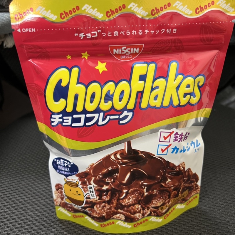 日本 日清食品 ChocoFlakes 巧克力脆片 可可脆片 玉米餅 巧克力風味玉米脆片 可可球 巧克力球
