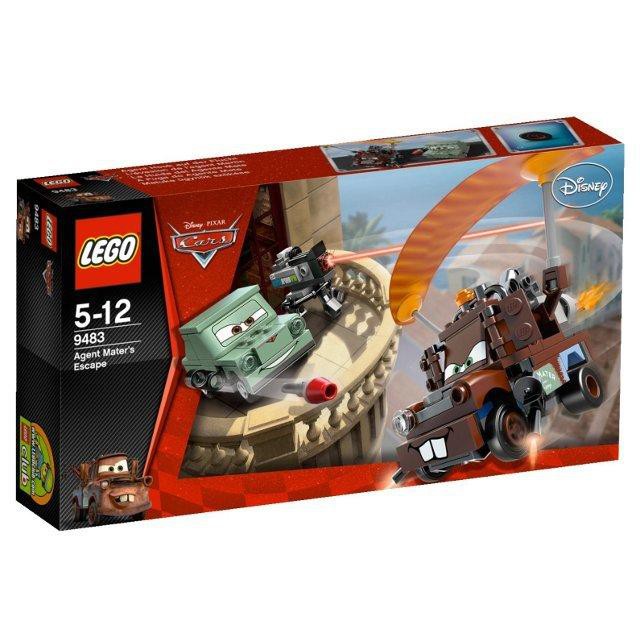 【積木樂園】樂高 LEGO 9483 CARS2 汽車總動員2  Agent Mater’s Escape