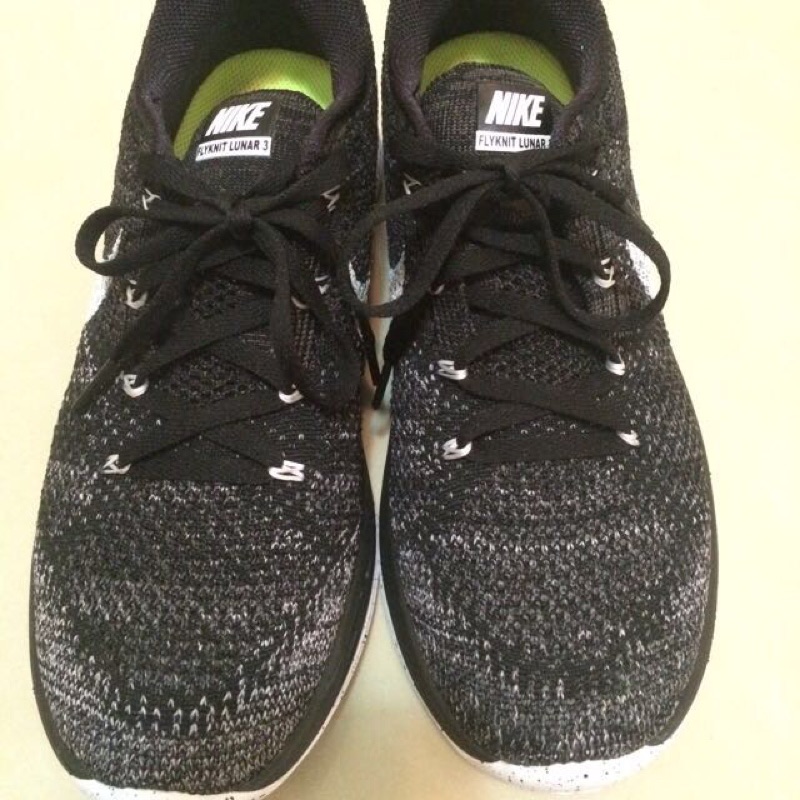 Nike flyknit lunar 3 黑色