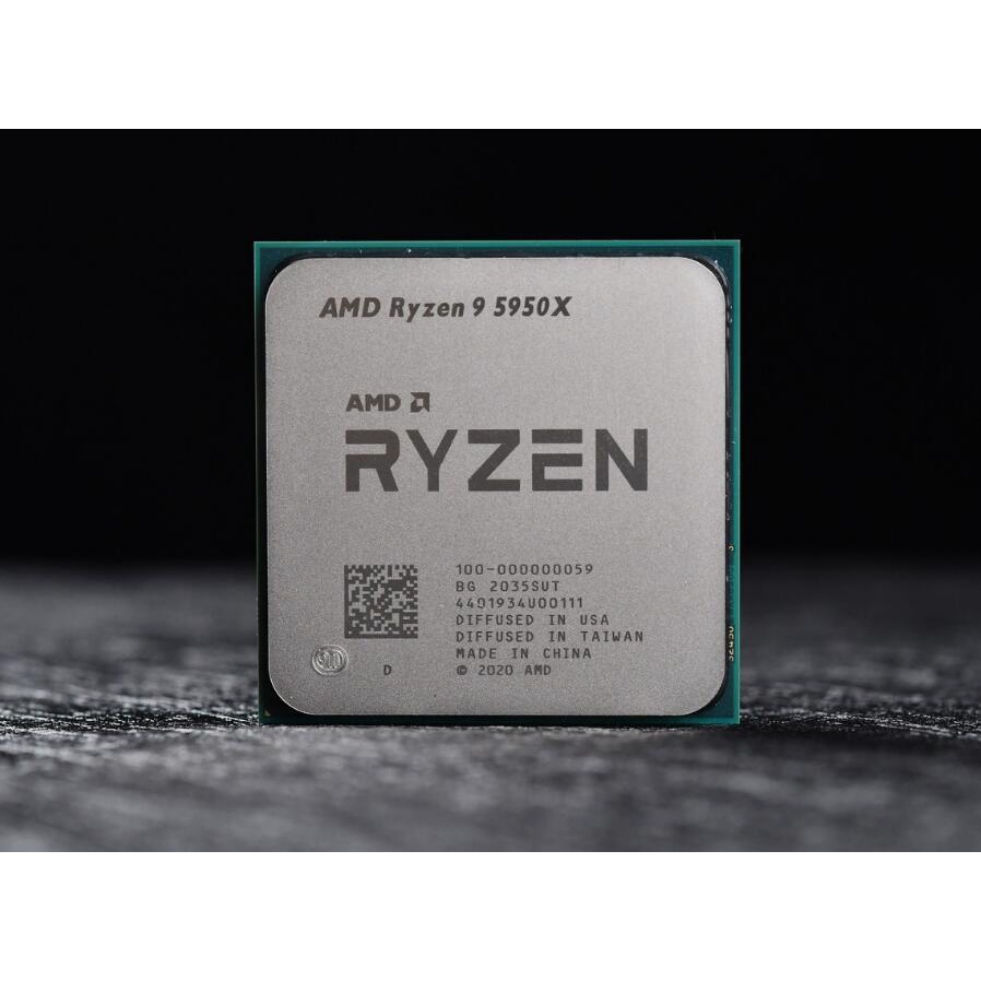 【現貨，下單24h內出貨】AMD銳龍Ryzen 9 5950X散片CPU適用B550/X570主板 EY1F