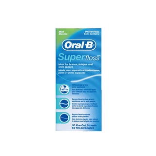 Oral-B 歐樂B 三合一牙線 ( 牙橋專用 ) 50入 / 組【久億藥局】