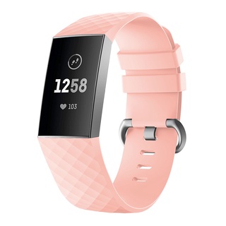 【TW】Fitbit Charge 3 智慧手環錶帶 運動錶帶 Charge 3 硅膠替換腕帶 手錶配件 替換錶帶
