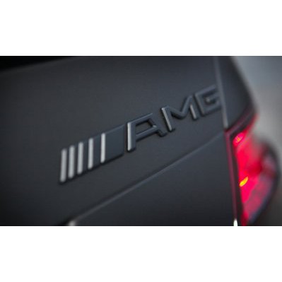 ~圓夢工廠~ Benz 賓士 AMG 後車箱字貼 同原廠款式 超質感 極炫消光黑 適用2008年前賓士車型