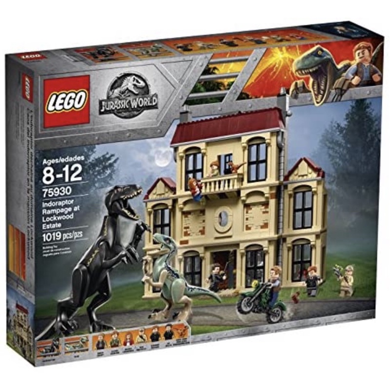 &lt;75930&gt; LEGO 樂高侏羅紀世界系列 暴虐龍襲擊洛克伍德莊園恐龍