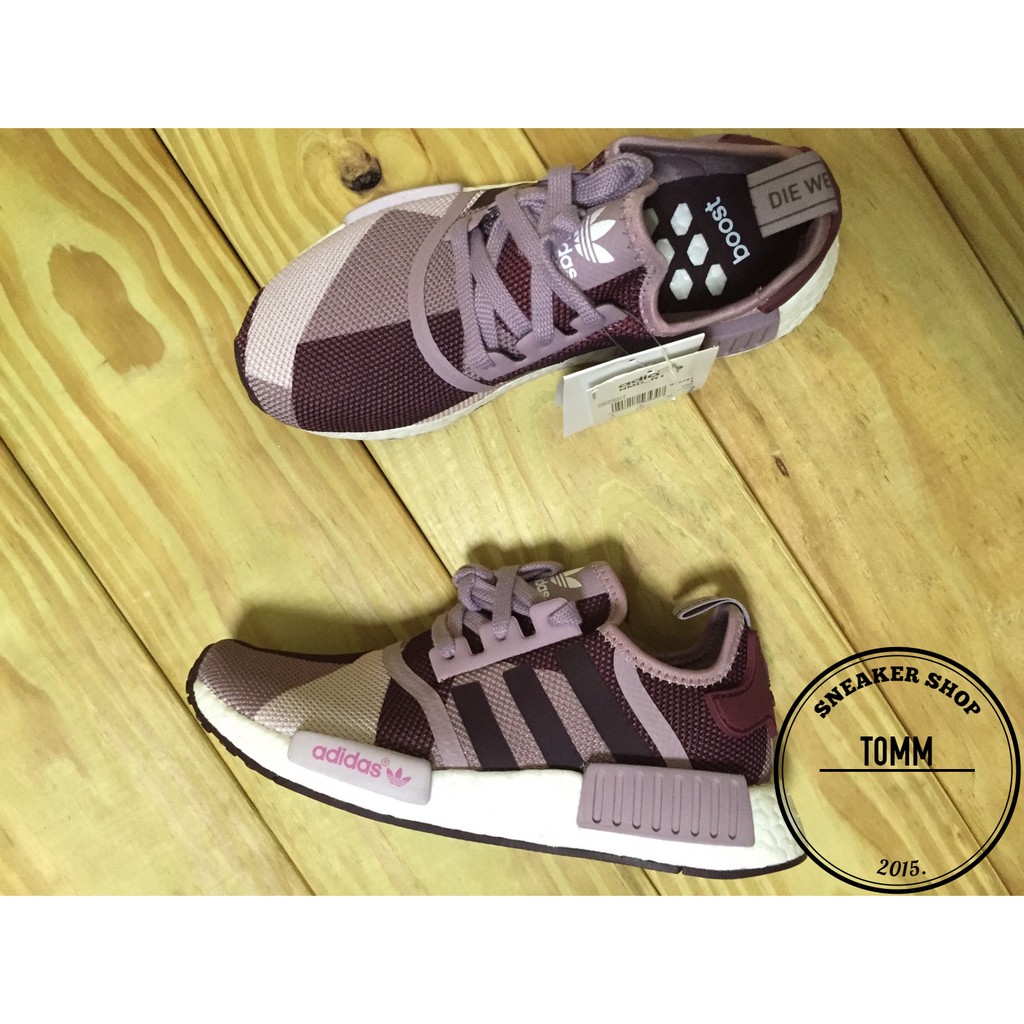 【Tom-m】ADIDAS NMD RUNNER R1 W 粉 紫 女鞋 23.5CM 現貨 S75721