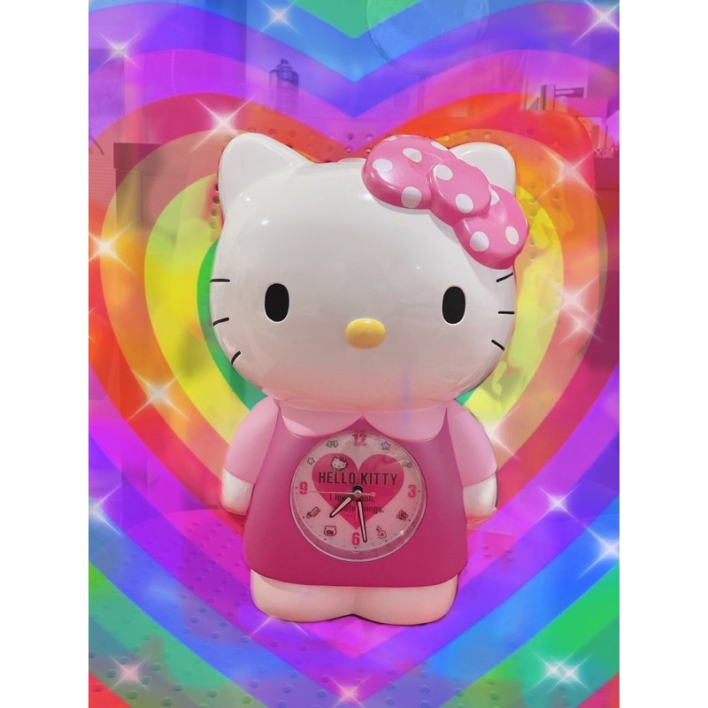 三麗鷗Hello Kitty大立體造型鬧鐘