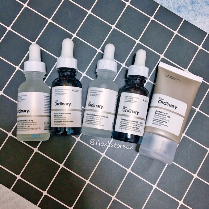 ⚡️現貨+預購 The Ordinary 杜鵑花酸 Niac10%+Zinc1% 角鯊烷 玻尿酸 咖啡因眼部