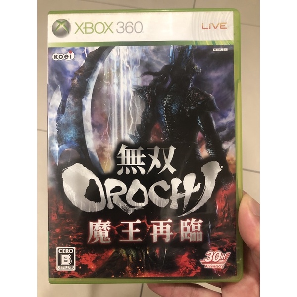 「二手」XBOX360無雙蛇魔OROCHI 魔王再臨 日文版