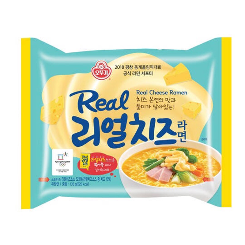 韓國 不倒翁 超濃起司拉麵 （4包入)