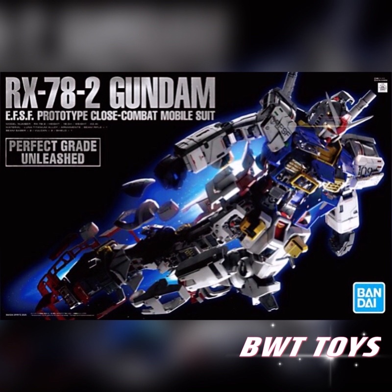 【BWT】全新現貨 BANDAI 萬代 PGU PG 1/60 RX-78-2 元祖 鋼彈 2.0 組裝模型