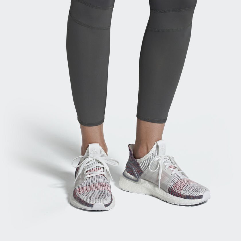 stan smith white pink red