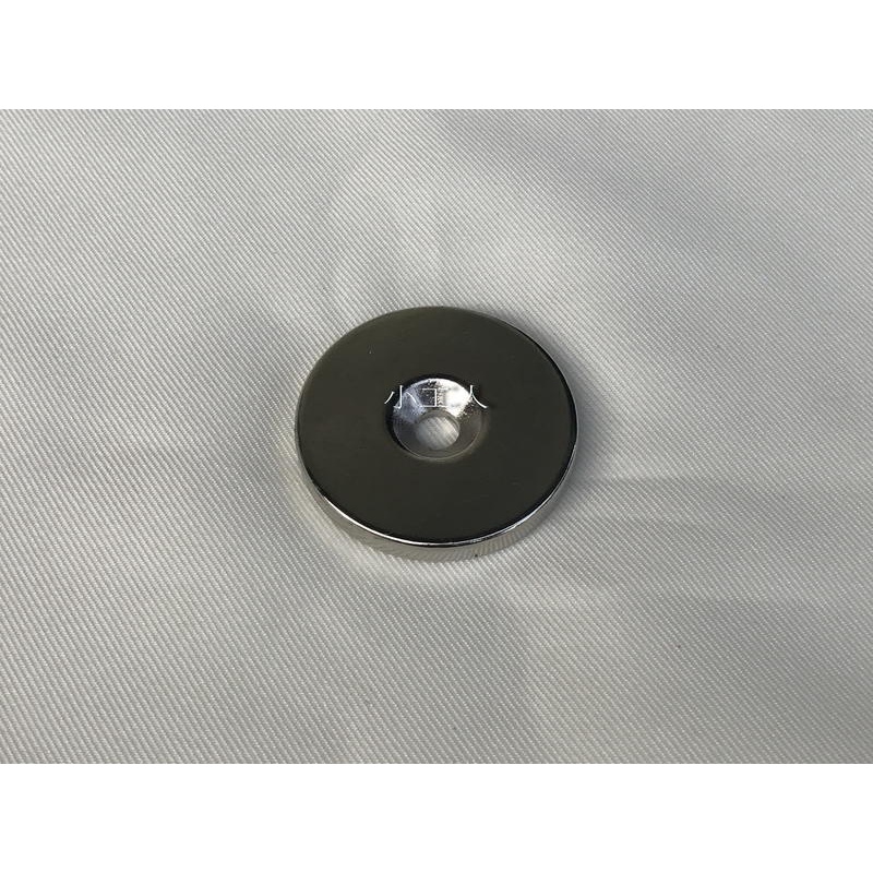 【蝦米米】圓型超強磁鐵 釹鐵硼 強力磁鐵 圓型40mm*1.5mm帶孔磁鐵*0.6mm