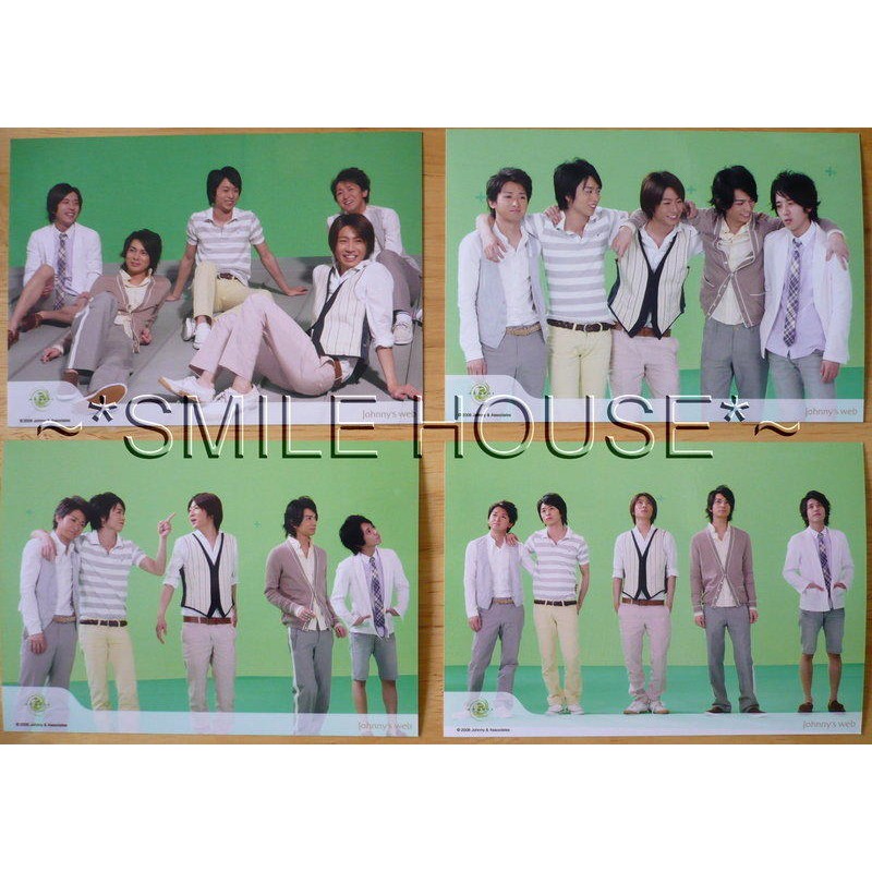 ~*SMILE HOUSE*~☆嵐(ARASHI) 團體 One Love Johnny's web 限定照 (現貨)