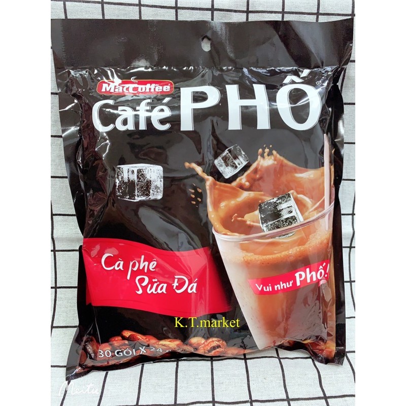 越南🇻🇳Mac coffee 二合一 即溶咖啡粉 720克 24克*30小包