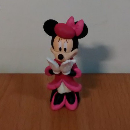 迪士尼扭蛋公仔 米妮公仔 迪士尼聖誔節米妮公仔 Disney Minnie Mouse