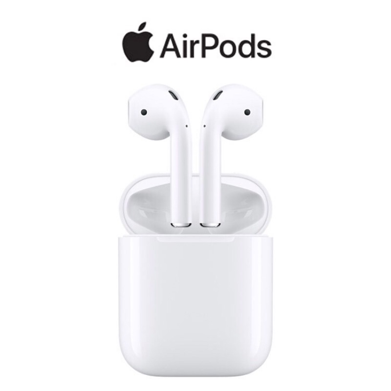 現貨供應 蘋果iphone Airpods 藍芽無線耳機原廠無線藍芽耳機完整盒裝搭配充電盒 蝦皮購物