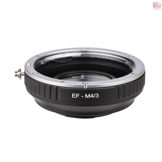 國際牌 [MUSV] Ef-m4 / 3 相機鏡頭安裝適配器環對焦可減少佳能 EF 鏡頭擴展到松下 D 的光圈
