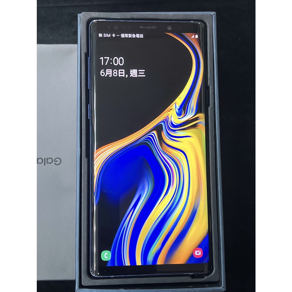 【直購價:2,900元】SAMSUNG Galaxy Note 9 128GB 藍色 二手機/中古機 (8.5成新)