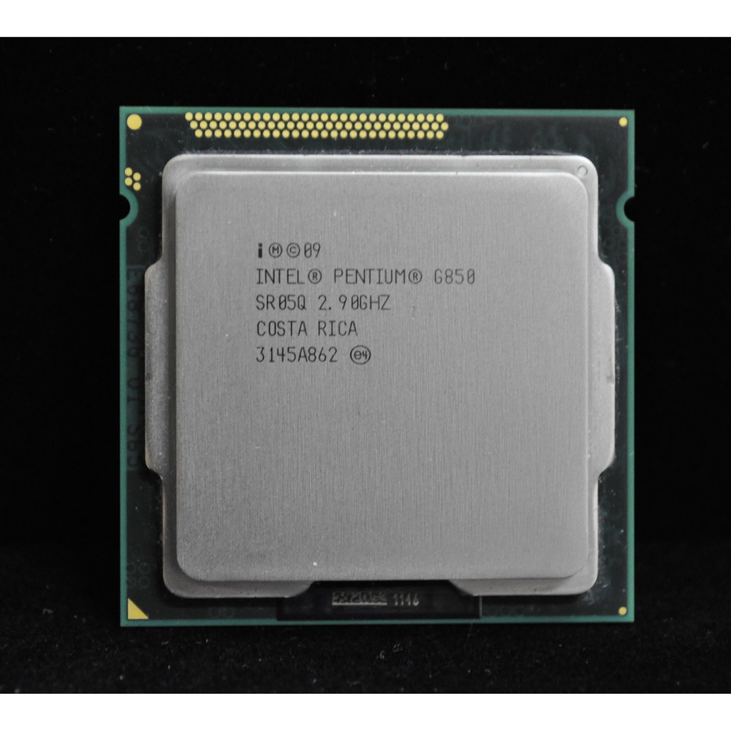 Intel Pentium G850 雙核正式版附風扇 (1155 2.9G)非 G840 G860 G870