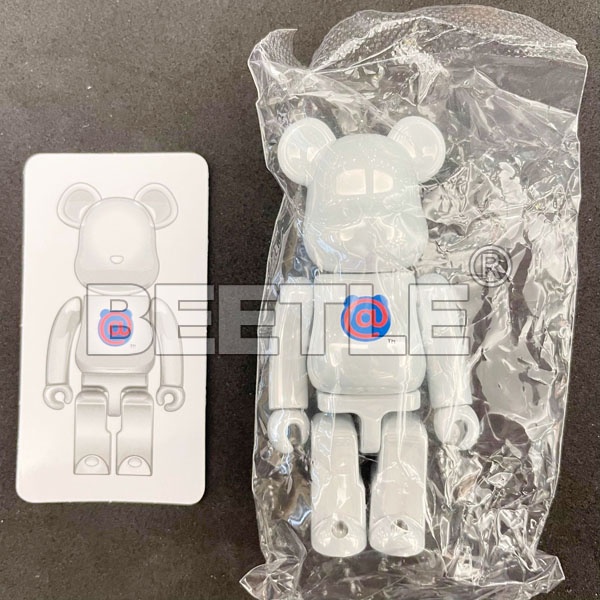 BEETLE BE@RBRICK 白電鍍 @ WHITE CHROME 41代 盒抽 隱藏版 S41 100%