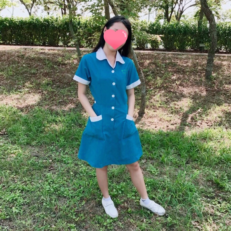 崇仁醫專護校護理科制服科服長短袖 僅剩長袖 蝦皮購物