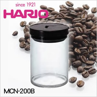[公司貨]【HARIO】咖啡保鮮罐黑色M / MCNR-200B