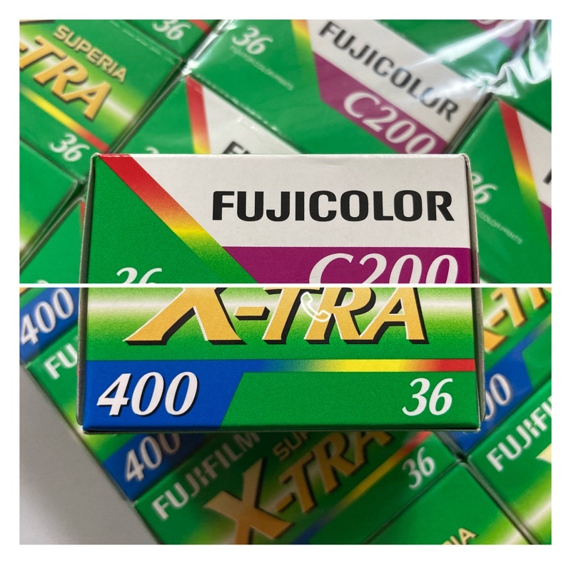 FUJIFILM 富士 X-TRA 400度 C200 200度 彩色負片  底片