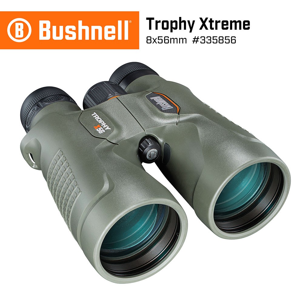 航海觀星【Bushnell】Trophy Xtreme 8x56mm 超大口徑防水高倍雙筒望遠鏡 335856 軍用戶外