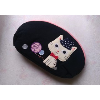 全新現貨日本 Le Baobab 貓咪拼布包系列 化妝包 萬用袋 小物收納袋