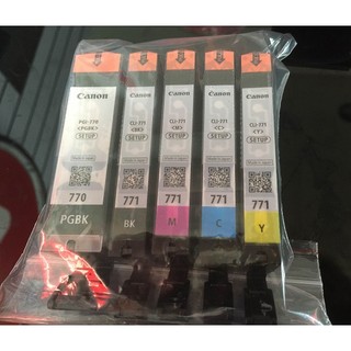 CANON PGI-770 黑色/ CLI-771 彩色原廠墨水匣 適用 MG5770 MG6870 MG7770