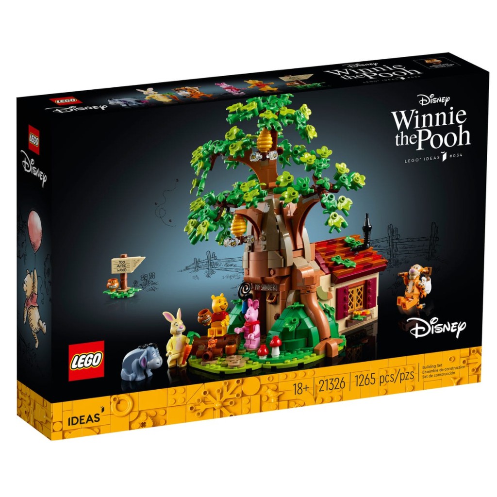 ｜樂爆王｜ LEGO 21326 小熊維尼 Winnie the Pooh 樂高