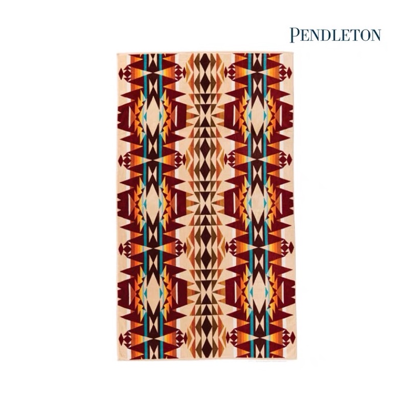 波樂代理 美國 正版 PENDLETON 雙人 毛巾毯 / 野餐墊 / 浴巾 /蓋毯  新月巴特